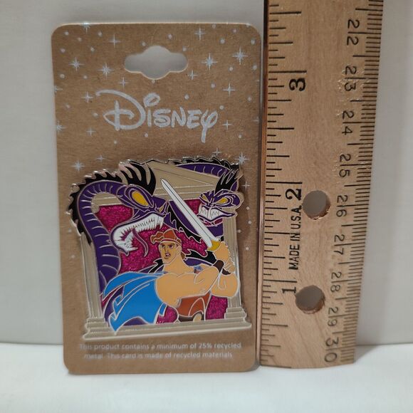 Disney Hercules Vs Hydra Enamel Pin Official Collectible Movie Badge - Picture 2 of 2